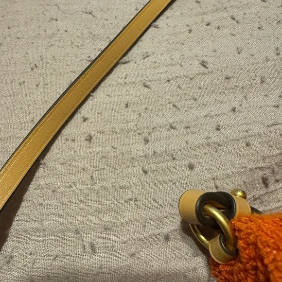 Tory Burch Orange and White Crossbody Bag - Picture 5 of 6